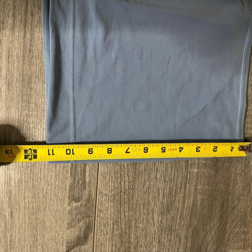 Lululemon Women’s Size 12 Blue Wide Leg Crop Pants High Rise Pockets 23” - Picture 8 of 10